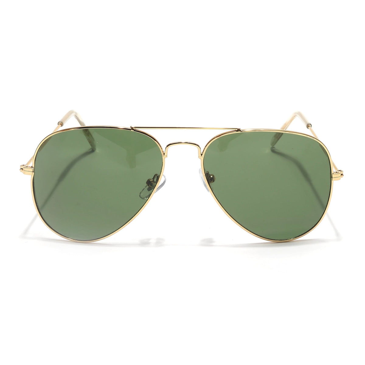 Classic Golden Aviator I Green Lense - (3025CL981)