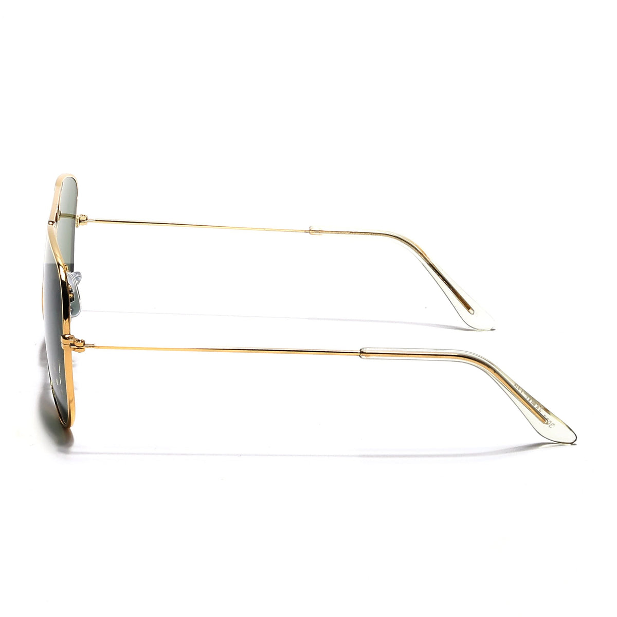 Classic Golden Aviator I Green Lense - (3025CL981)