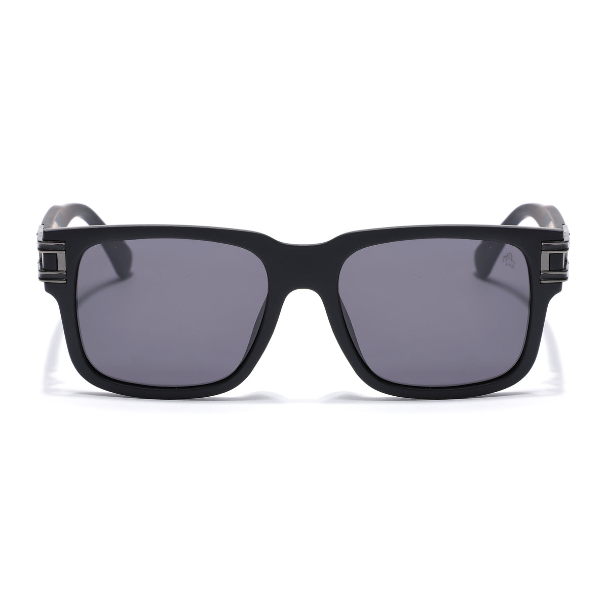 Eyejack Black Wayfarer Polarized Sunglasses for Men & Women (P853PCL2144)
