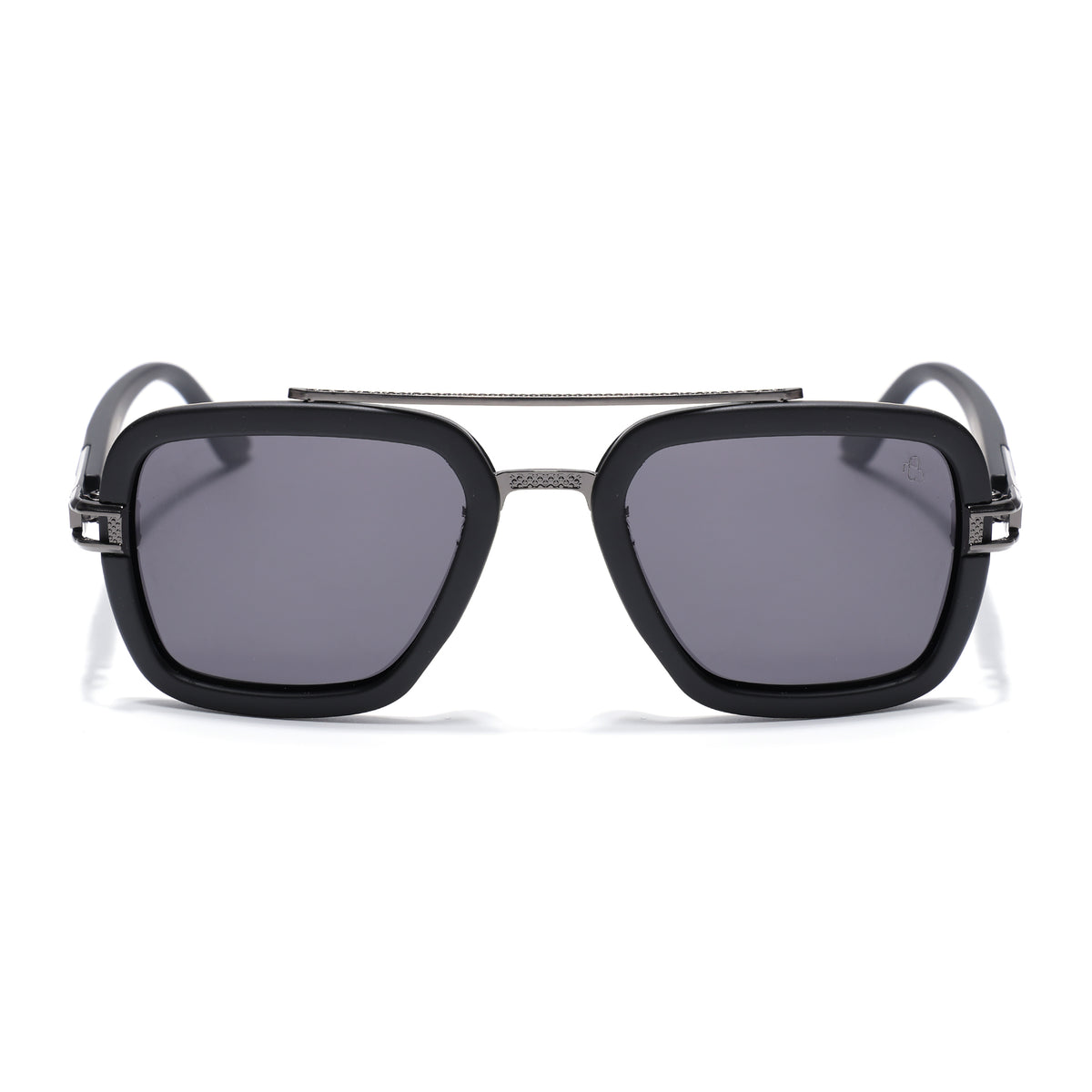 Eyejack Black Wayfarer Polarized Sunglasses for Men & Women (P888PCL2142)