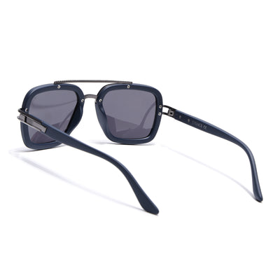 Eyejack Blue Wayfarer Polarized Sunglasses for Men & Women (P888PCL2143)