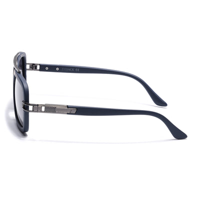 Eyejack Blue Wayfarer Polarized Sunglasses for Men & Women (P888PCL2143)