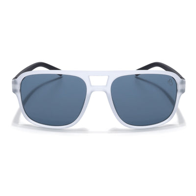 Eyejack Grey Wayfarer Sunglasses for Men & Women (PG07CL1079)
