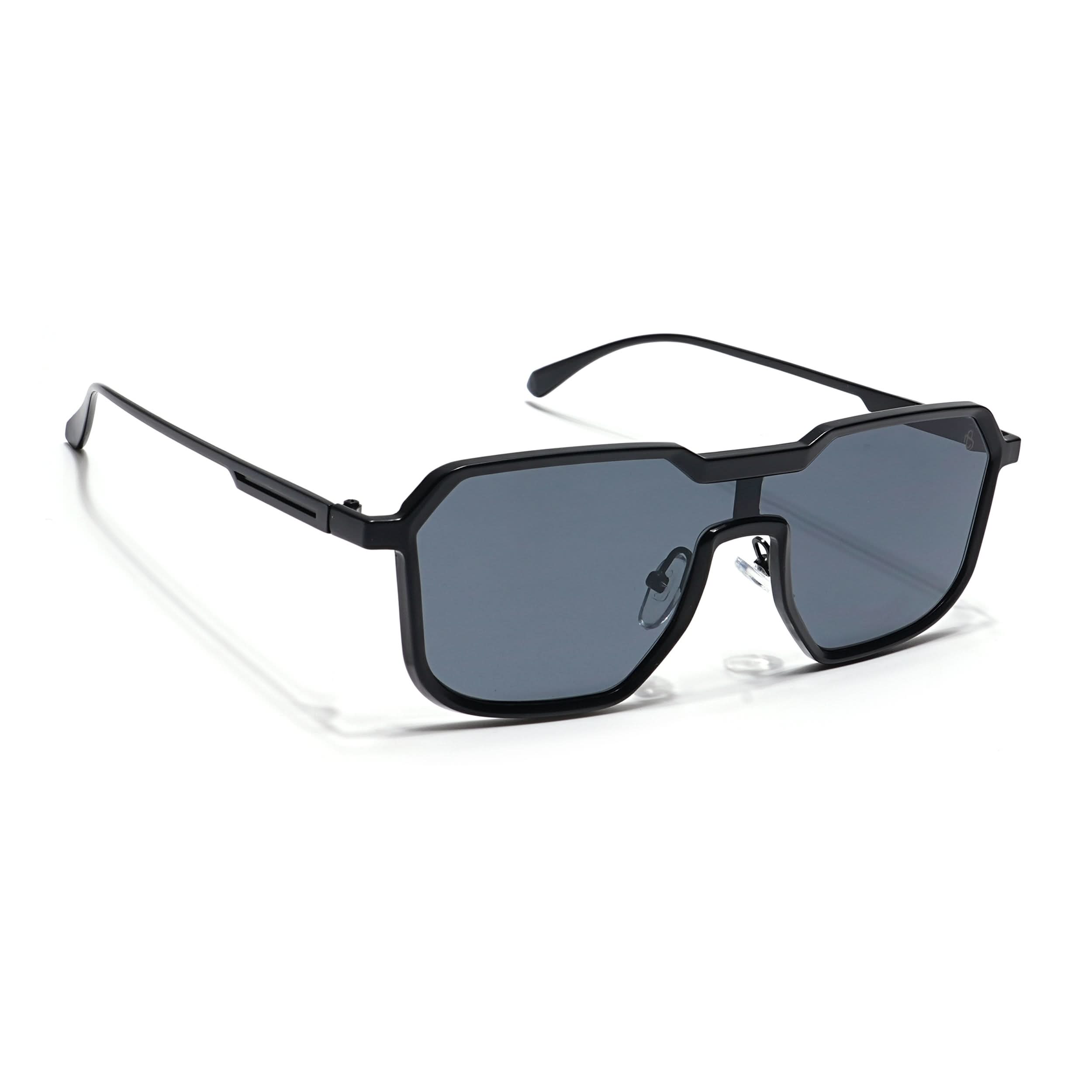 ENTHRAL ブラックメタル　BLACKL Matrix - Black Square Metal Sunglasses`I RH9522CL858 – Eyejack Eyewear