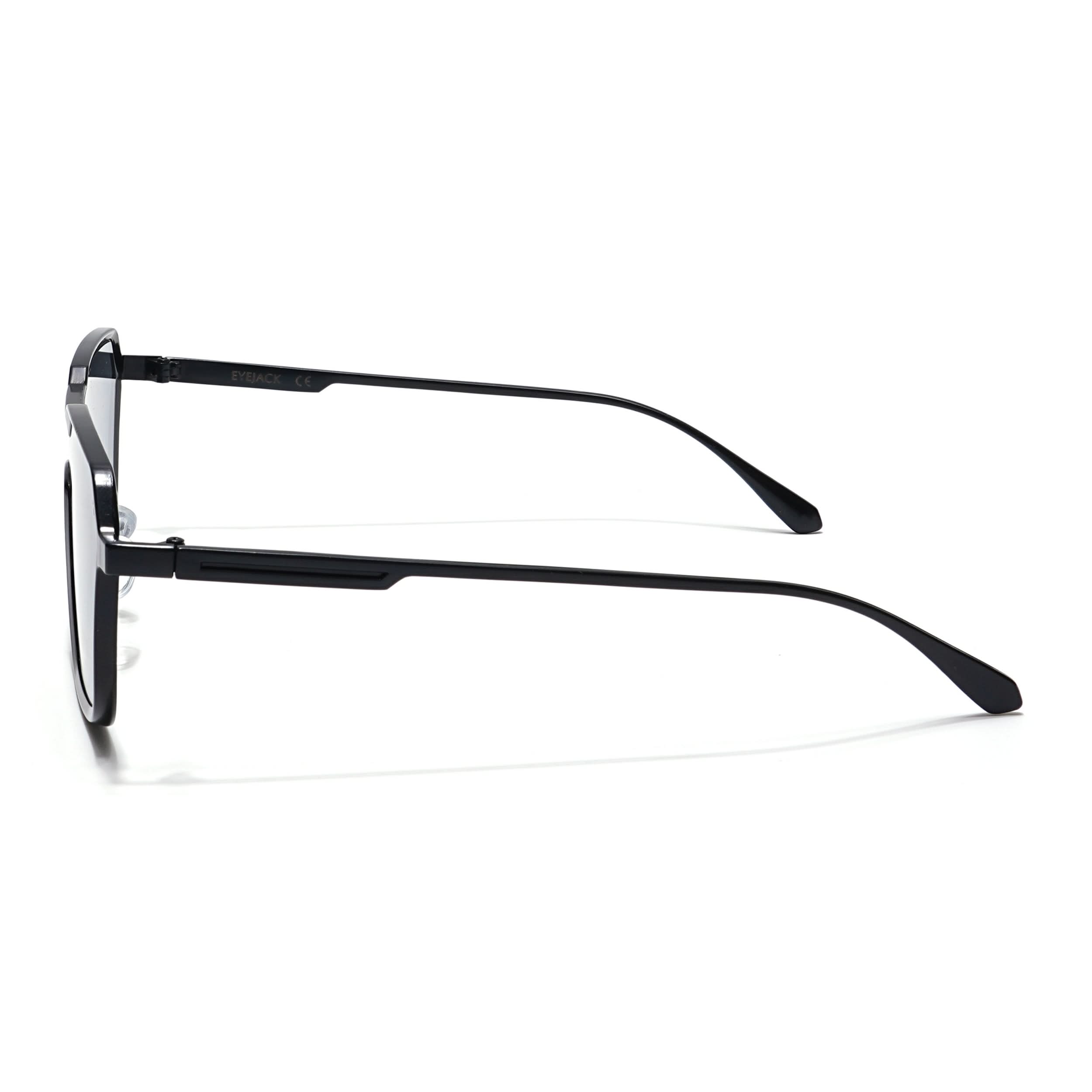 ENTHRAL ブラックメタル　BLACKL Matrix - Black Square Metal Sunglasses`I RH9522CL858 – Eyejack Eyewear