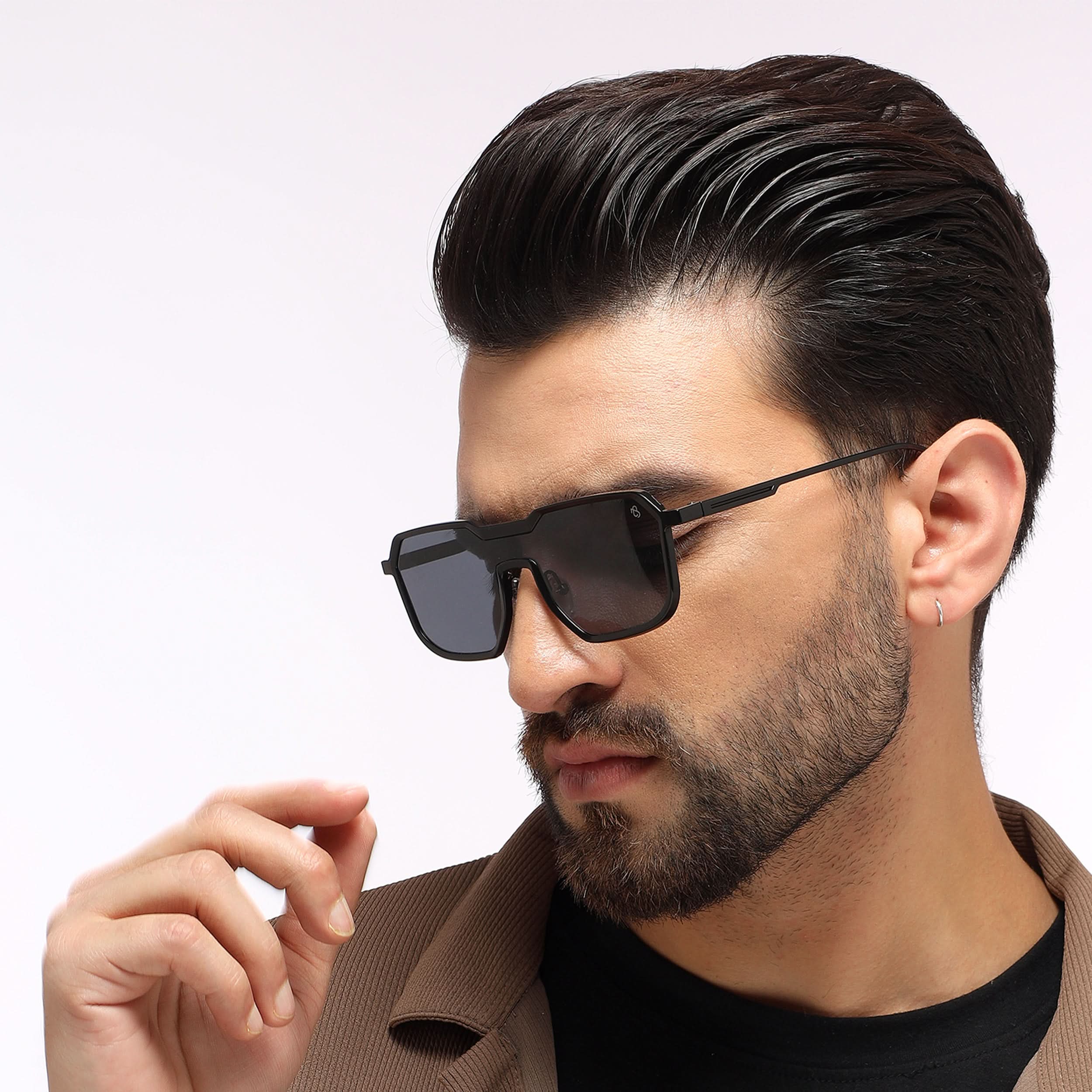 Matrix - Black Square Metal Sunglasses`I RH9522CL858 – Eyejack Eyewear