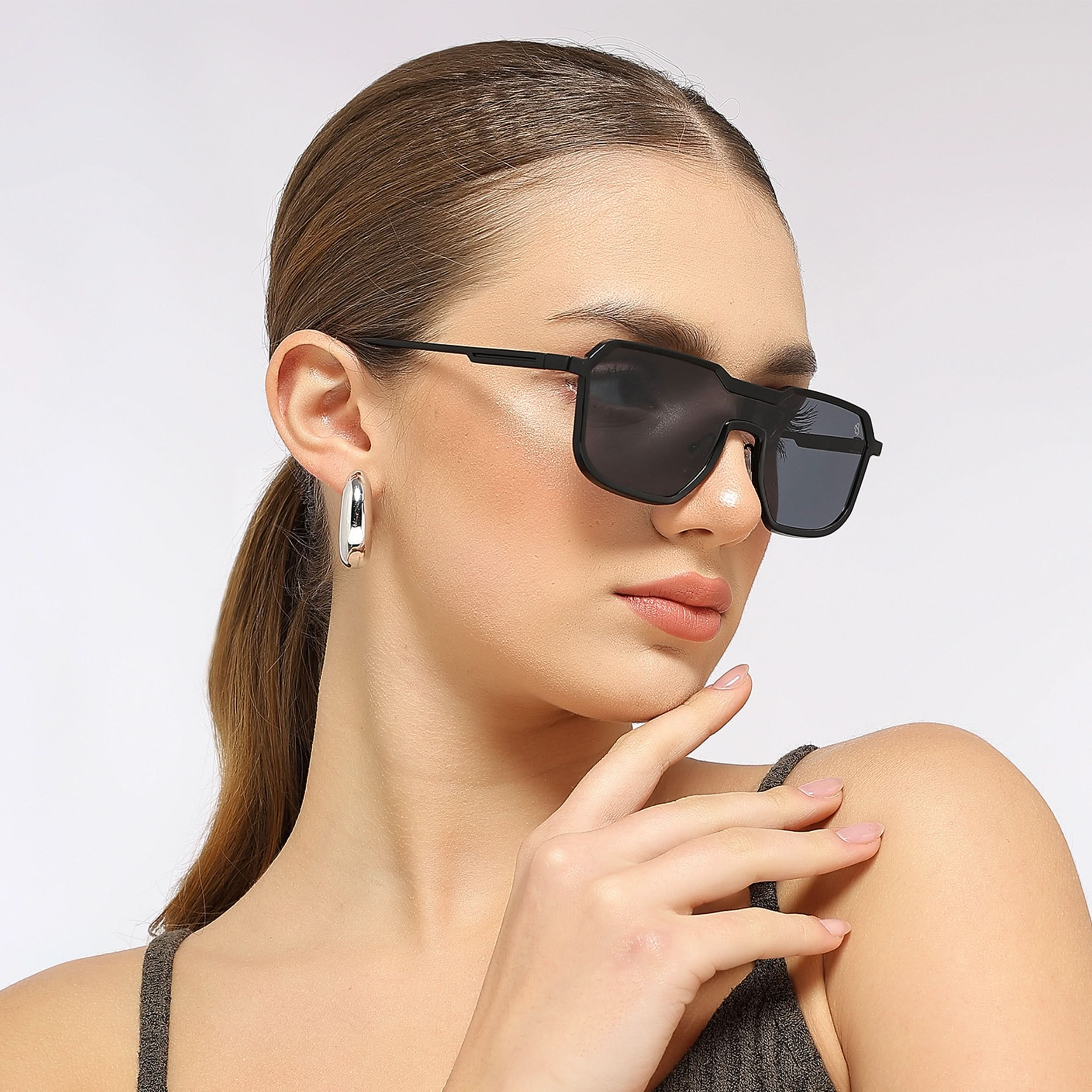 Matrix - Black Square Metal Sunglasses`I RH9522CL858 – Eyejack Eyewear