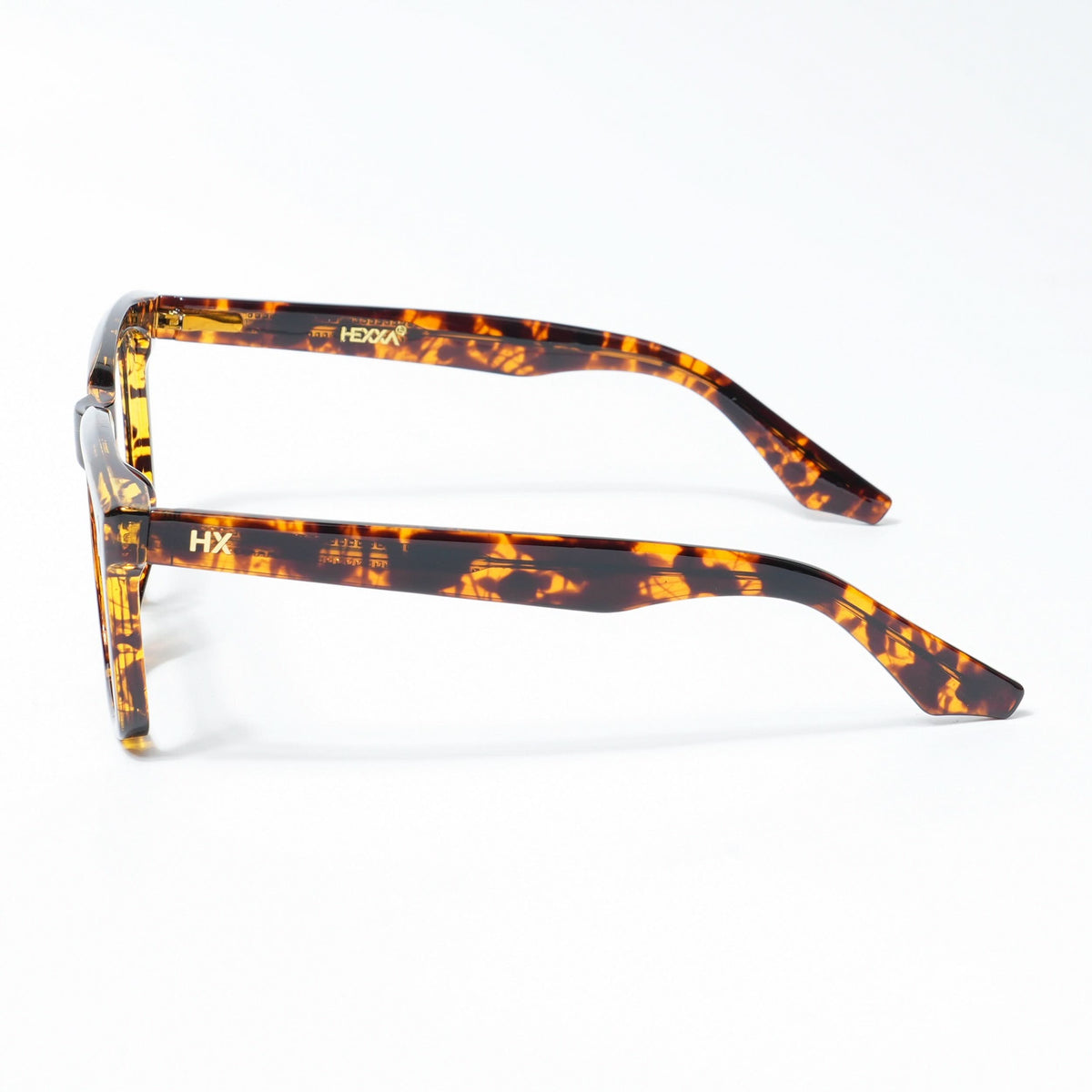 HEXXA Demi Brown Square Eyeglasses for Men & Women (S9004CL462-C4)