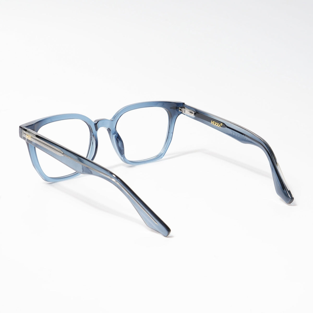 HEXXA Blue Square Eyeglasses for Men & Women (S9005CL465-C3)