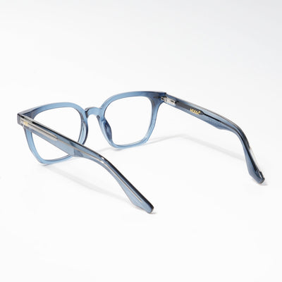 HEXXA Blue Square Eyeglasses for Men & Women (S9005CL465-C3)