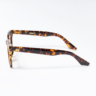 HEXXA Demi Brown Square Eyeglasses for Men & Women (S9005CL466-C4)