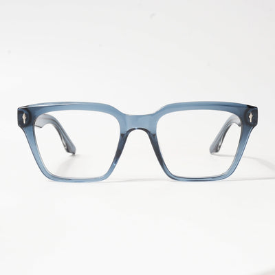 HEXXA Blue Square Eyeglasses for Men & Women (S9012CL482-C3)