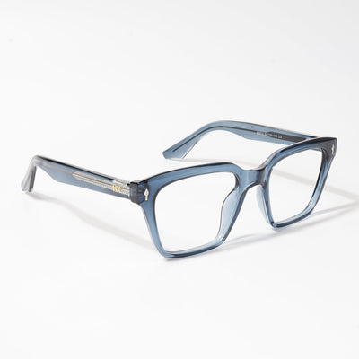 HEXXA Blue Square Eyeglasses for Men & Women (S9012CL482-C3)