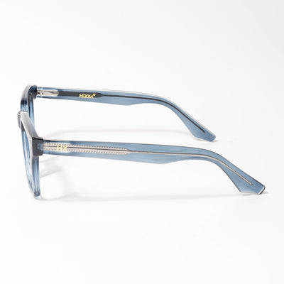 HEXXA Blue Square Eyeglasses for Men & Women (S9012CL482-C3)