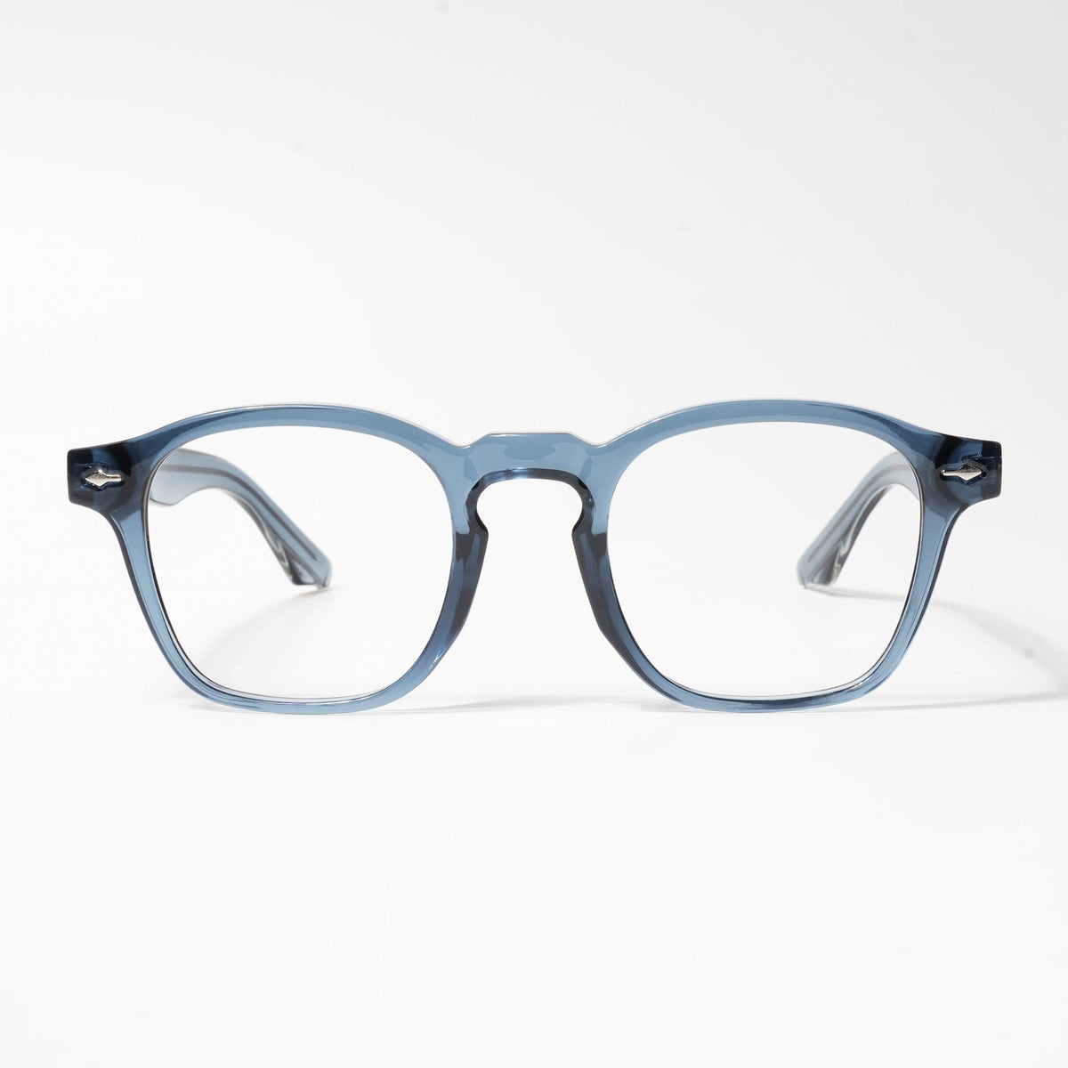 HEXXA Blue Square Eyeglasses for Men & Women (S9016CL494-C3)