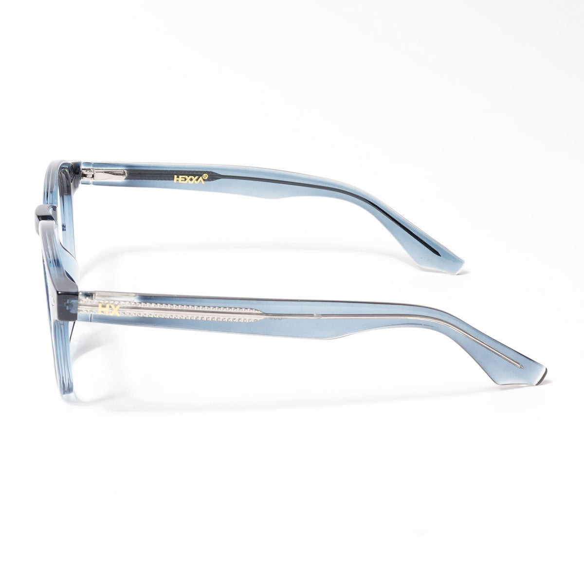HEXXA Blue Square Eyeglasses for Men & Women (S9016CL494-C3)