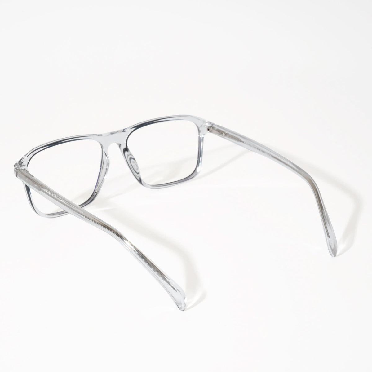 EyeJack Vortex Transparent Black Square Eyeglasses for Men & Women (SL005CL23-C3)