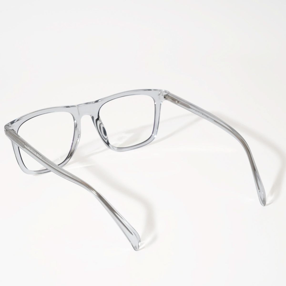 EyeJack Vortex Transparent Black Square Eyeglasses for Men & Women (SL006CL28-C3)