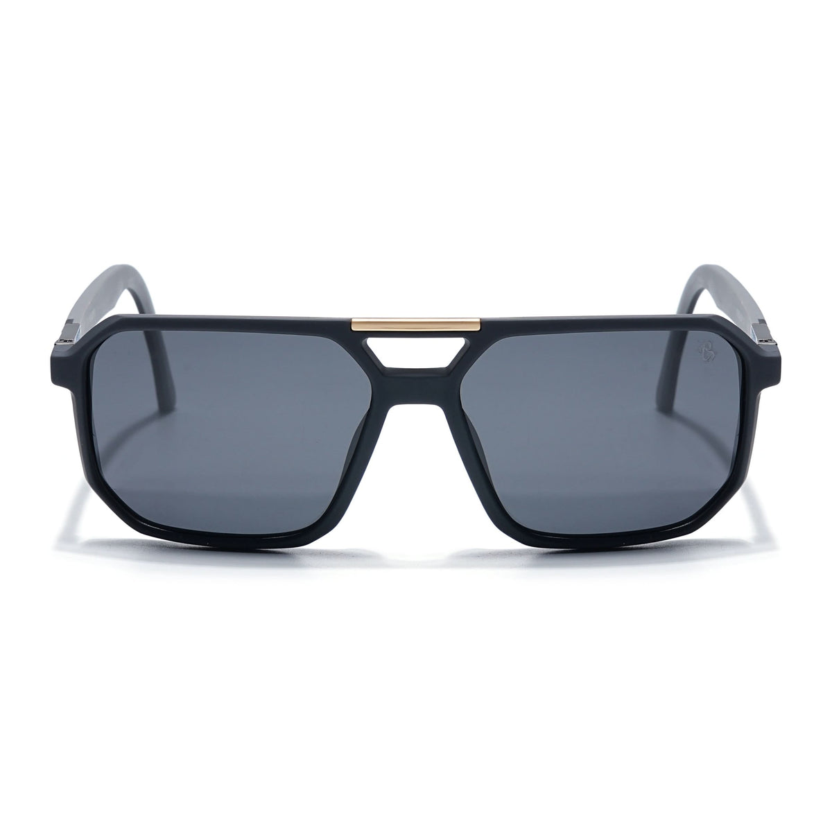Eyejack Grey Wayfarer Polarized Sunglasses for Men & Women (SR012PCL1113)