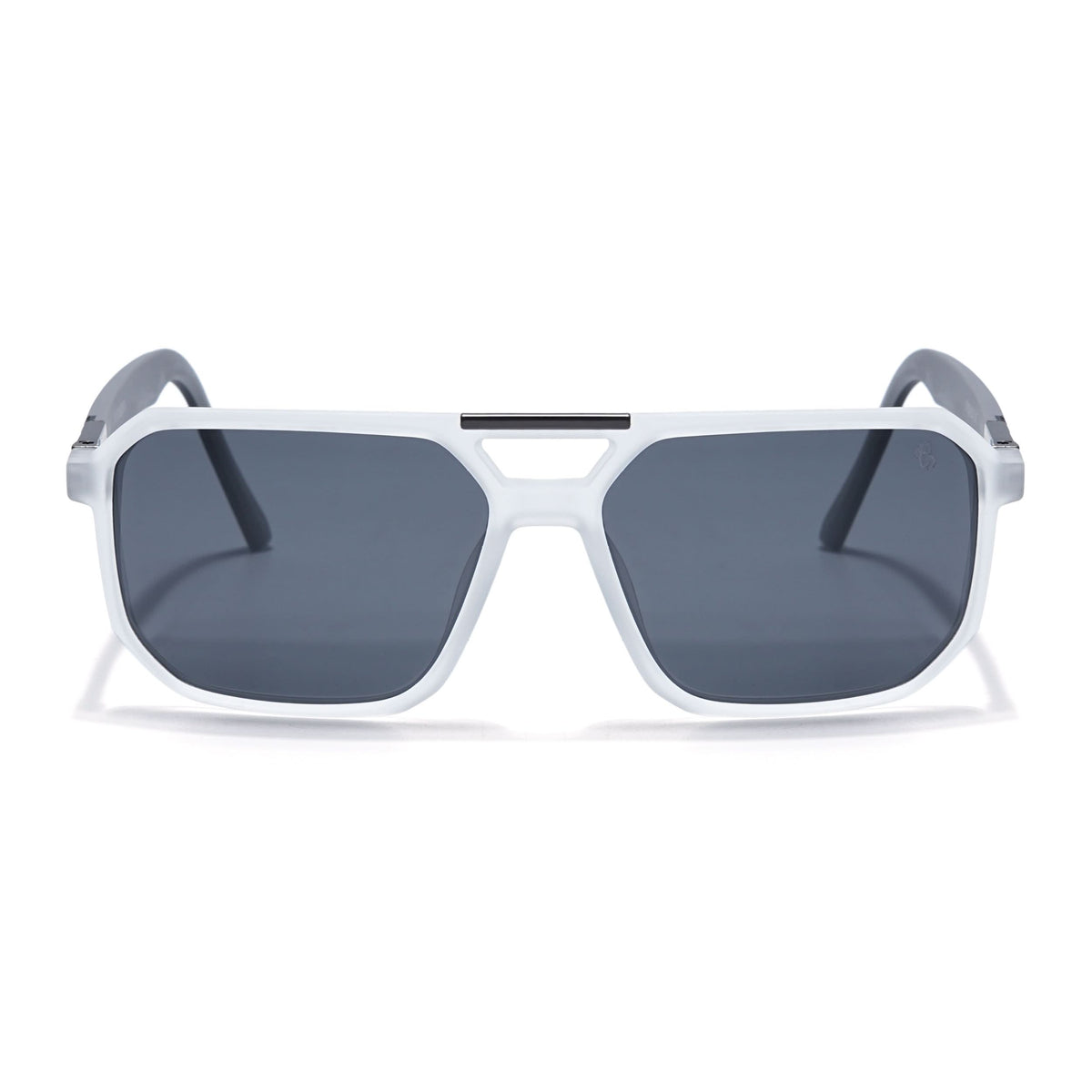 Eyejack Transparent Wayfarer Polarized Sunglasses for Men & Women (SR012PCL1114)