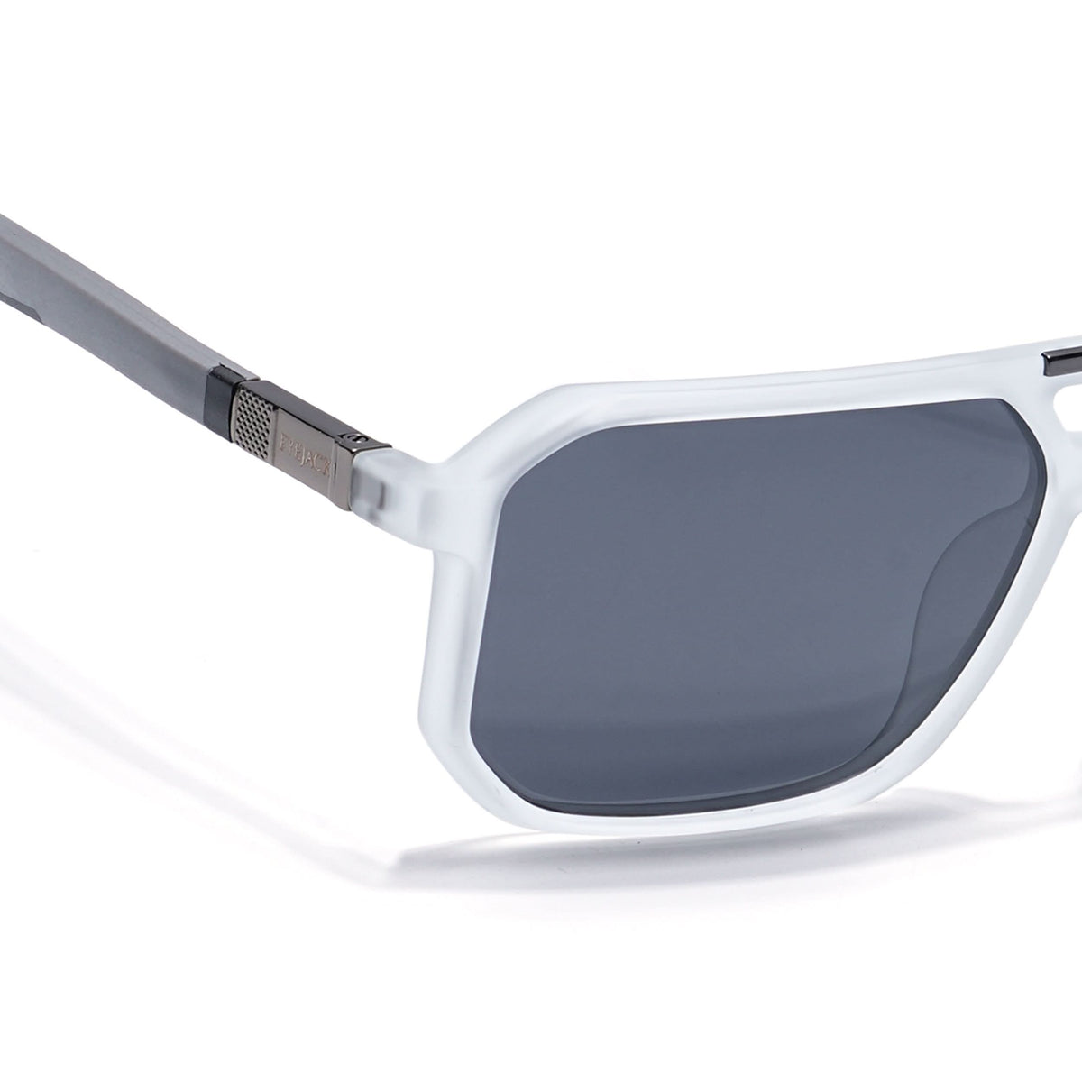 Eyejack Transparent Wayfarer Polarized Sunglasses for Men & Women (SR012PCL1114)