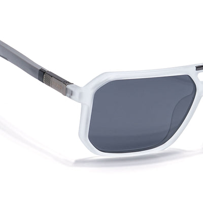 Eyejack Transparent Wayfarer Polarized Sunglasses for Men & Women (SR012PCL1114)