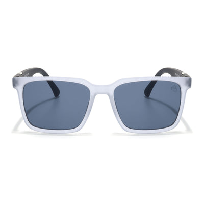 Eyejack Grey Square Sunglasses for Men & Women (TB152CL1076)