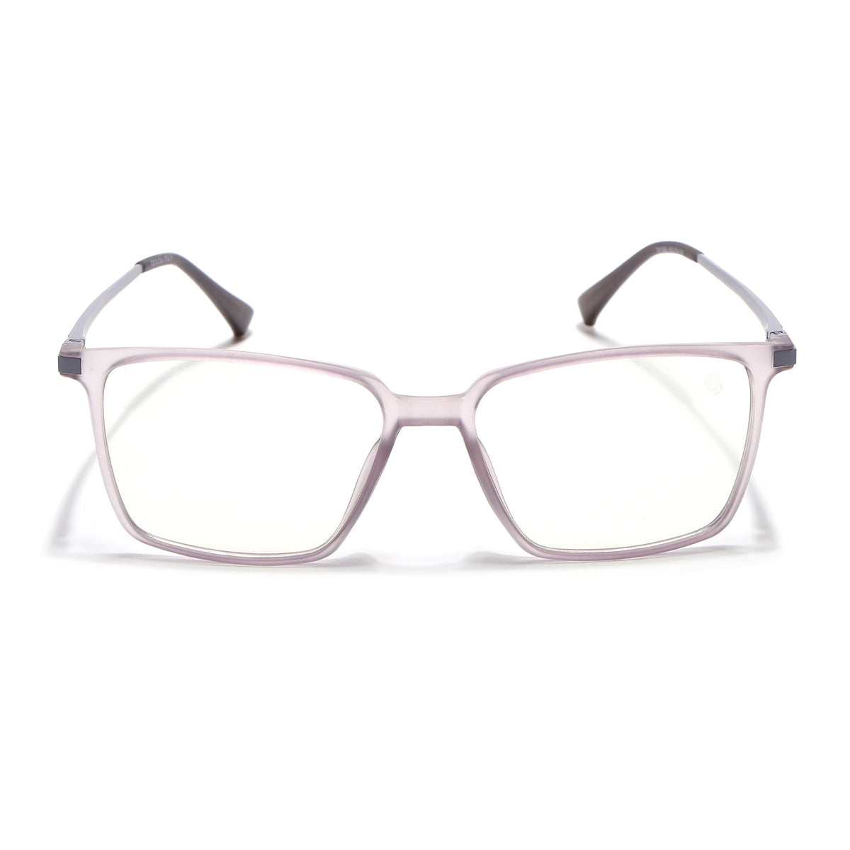 Eyejack Domino Purple Square Eyeglasses for Men & Women (TR1002FCL1637-C8)
