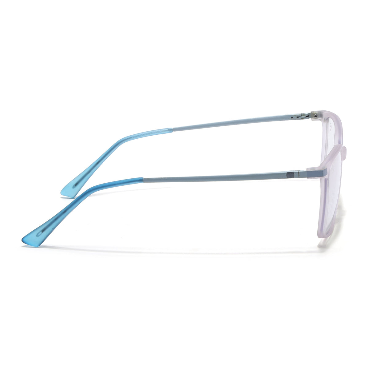 Eyejack Domino Light Purple Square Eyeglasses for Men & Women (TR1002FCL1638-C9)