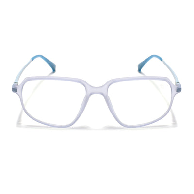 Eyejack Domino Light Purple Square Eyeglasses for Men & Women (TR1004FCL1666-C9)