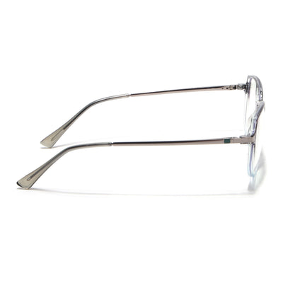 Eyejack Domino Black & Clear Square Eyeglasses for Men & Women (TR1004FCL1670-C13)