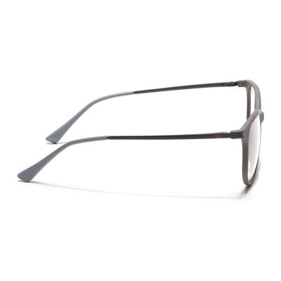 Eyejack Domino Grey Square Eyeglasses for Men & Women (TR1005FCL1676-C5)