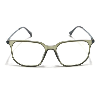Eyejack Domino Olive Square Eyeglasses for Men & Women (TR1005FCL1678-C7)