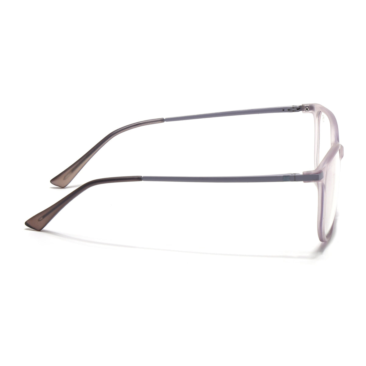 Eyejack Domino Purple Square Eyeglasses for Men & Women (TR1005FCL1679-C8)