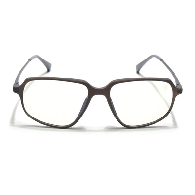 Eyejack Domino Grey Square Eyeglasses for Men & Women (TR1009FCL1732-C5)