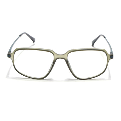 Eyejack Domino Olive Square Eyeglasses for Men & Women (TR1009FCL1734-C7)