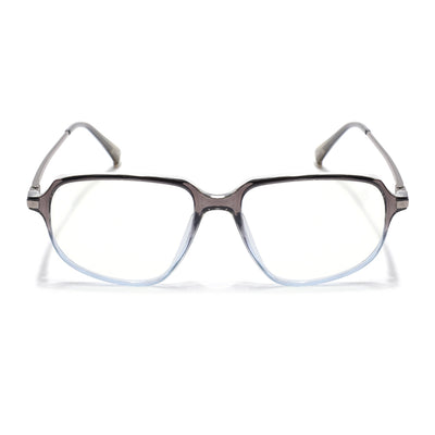 Eyejack Domino Black & Clear Square Eyeglasses for Men & Women (TR1009FCL1740-C13)