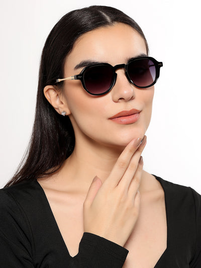 Pearl - Black Wayfarer Sunglasses (W6068CL2217)