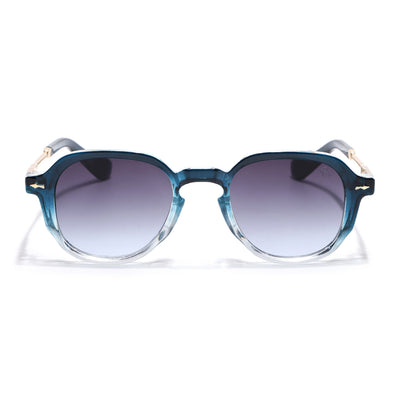 Pearl - Blue & Clear Wayfarer Sunglasses (W6068CL2219)