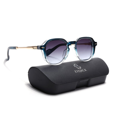 Pearl - Blue & Clear Wayfarer Sunglasses (W6068CL2219)