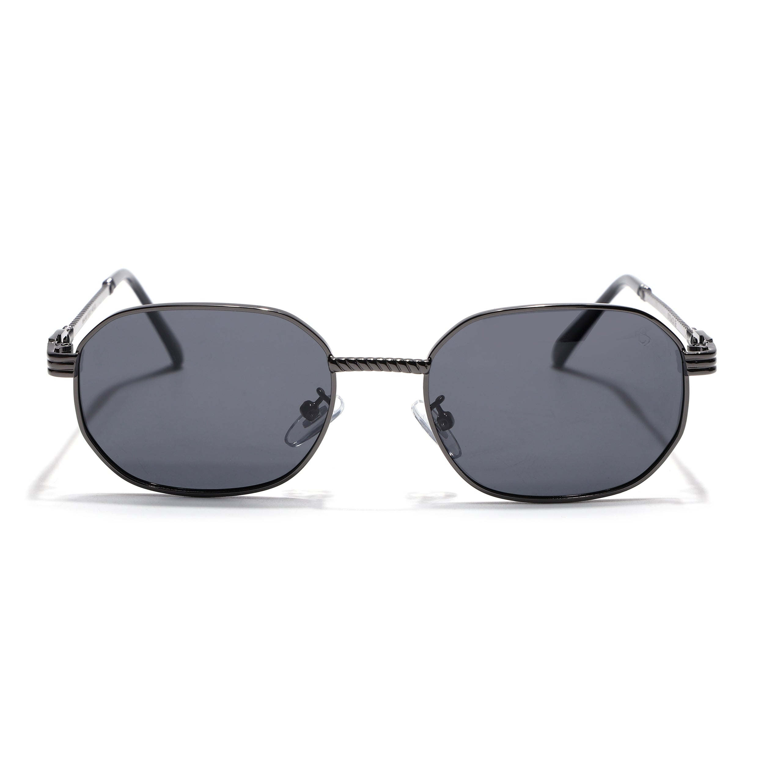 ◆G-RAP 14 CALIBER/EYEZ OF A PIT Imperial - Grey Rectangle Polarized Sunglasses (WH4149PCL2232