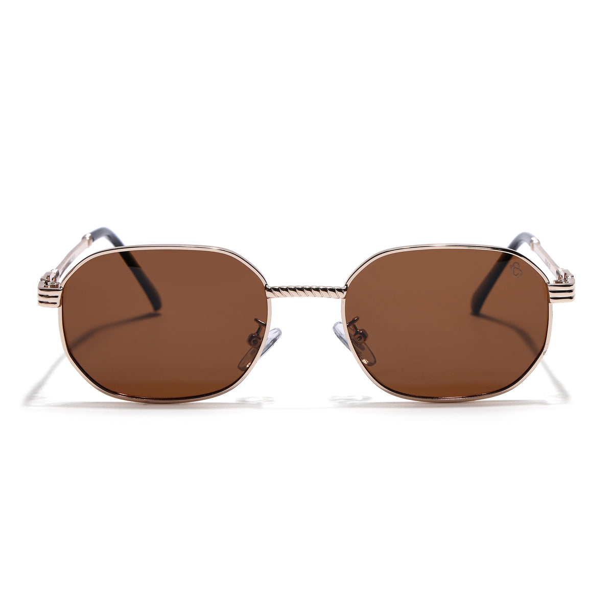Imperial - Golden Rectangle Polarized Sunglasses (WH4149PCL2235)