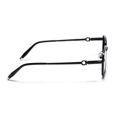 Mocha - Black Rectangle Polarized Sunglasses (WS1411PCL2192)