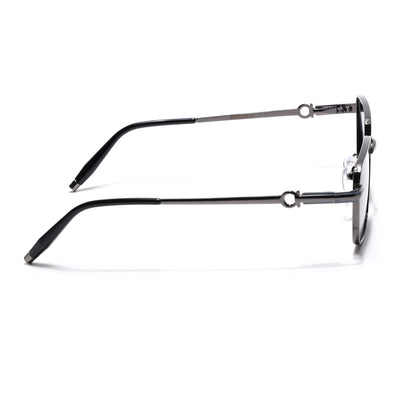 Mocha - Grey Rectangle Polarized Sunglasses (WS1411PCL2193)