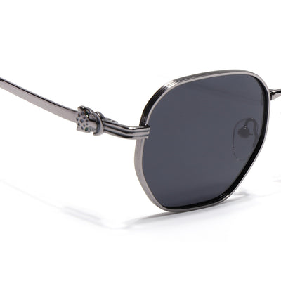 Majesty - Grey Wayfarer Polarized Sunglasses (WS1419PCL2204)