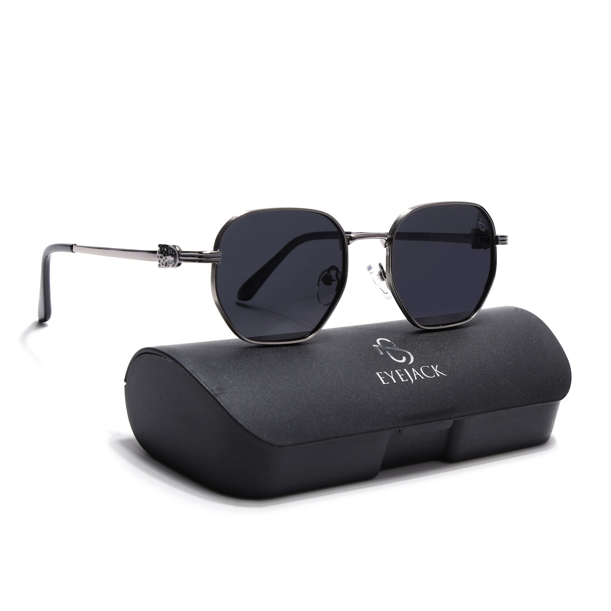 Majesty - Grey Wayfarer Polarized Sunglasses (WS1419PCL2204)