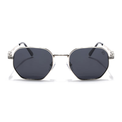 Majesty - Silver Wayfarer Polarized Sunglasses (WS1419PCL2205)