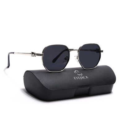 Majesty - Silver Wayfarer Polarized Sunglasses (WS1419PCL2205)