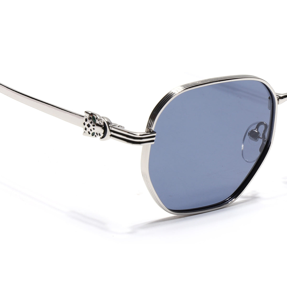 Majesty - Silver Wayfarer Polarized Sunglasses (WS1419PCL2206)