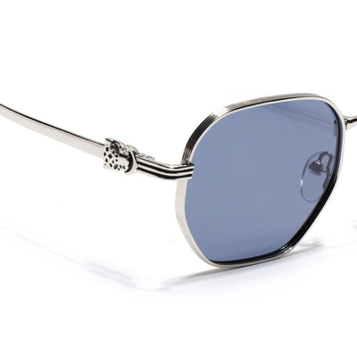 Majesty - Silver Wayfarer Polarized Sunglasses (WS1419PCL2206)